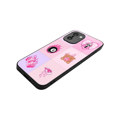 Ghostly Adorable stylish phone case for oneplus 15r | glossy glass and slim fit