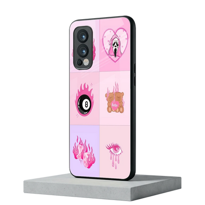 Ghostly Adorable oneplus nord 2 mobile cover | shockproof glass phone case