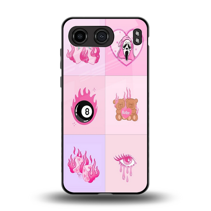 Ghostly Adorable back phone cover | glass case for oneplus nord 4