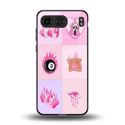 Ghostly Adorable back phone cover | glass case for oneplus nord 4