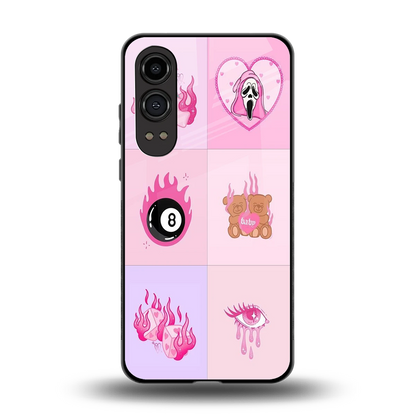 Ghostly Adorable back phone cover | glass case for oneplus nord ce 4 lite