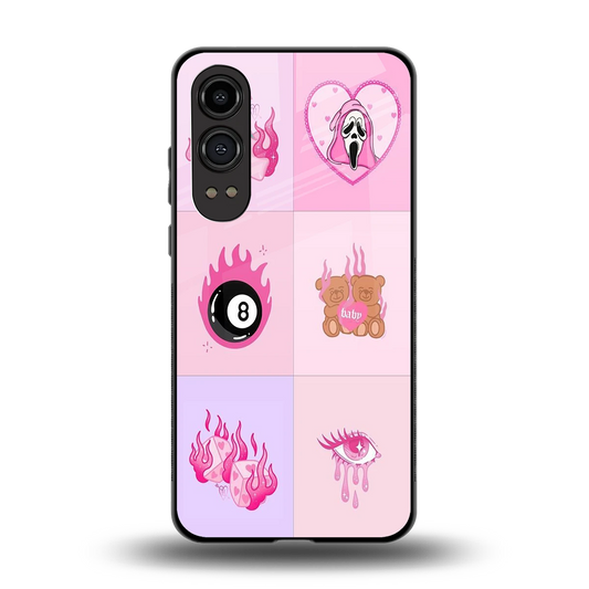 Ghostly Adorable back phone cover | glass case for oneplus nord ce 4 lite