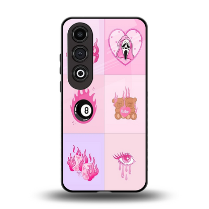 Ghostly Adorable back phone cover | glass case for oneplus nord ce 4