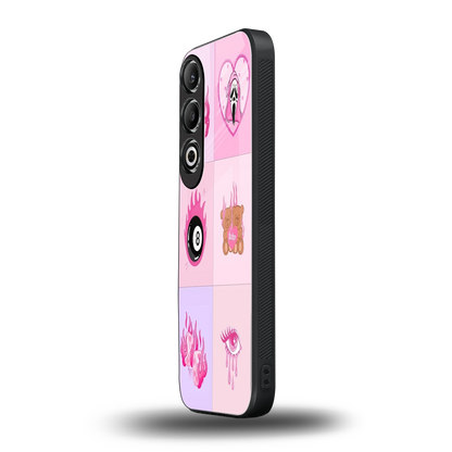 Ghostly Adorable oneplus nord ce 4 mobile cover | shockproof glass phone case