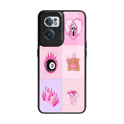 Ghostly Adorable back phone cover | glass case for oneplus nord ce 2