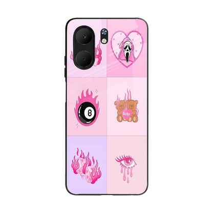 Ghostly Adorable back phone cover | glass case for oppo a5x 5g