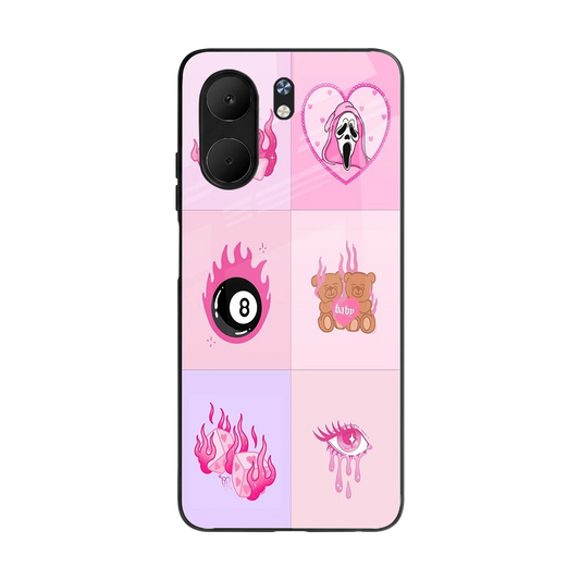 Ghostly Adorable back phone cover | glass case for oppo a5x 5g