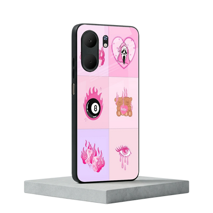 Ghostly Adorable oppo a5x 5g mobile cover | shockproof glass phone case