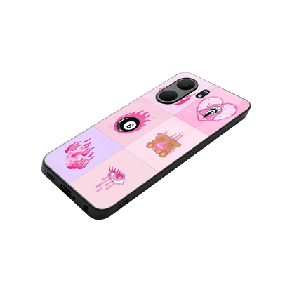 Ghostly Adorable stylish phone case for oppo a5x 5g | glossy glass and slim fit