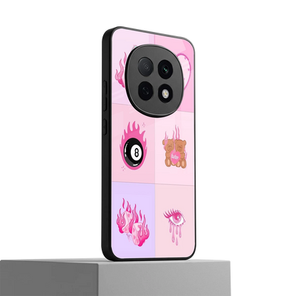 Ghostly Adorable oppo f29 pro 5g mobile cover | shockproof glass phone case