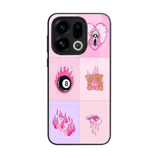 Ghostly Adorable back phone cover | glass case for oppo find x9