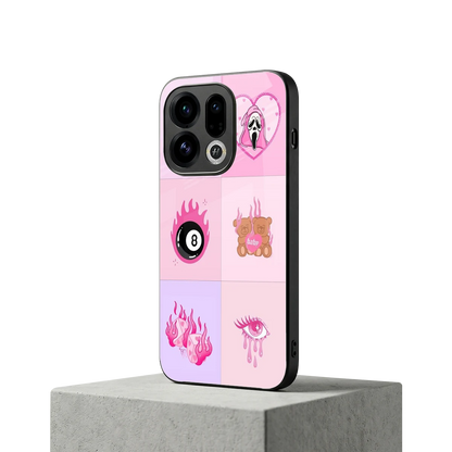 Ghostly Adorable oppo find x9 mobile cover | shockproof glass phone case