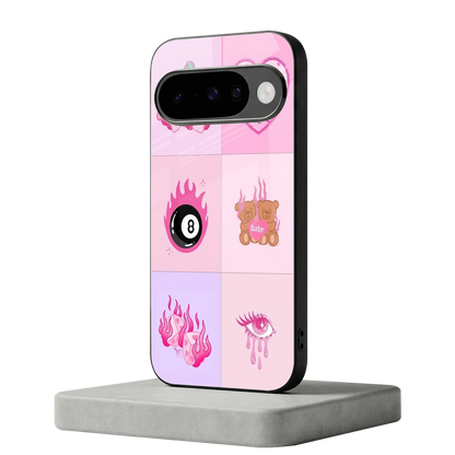 Ghostly Adorable google pixel 10 mobile cover | shockproof glass phone case
