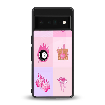 Ghostly Adorable back phone cover | glass case for google pixel 6 pro