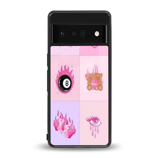 Ghostly Adorable back phone cover | glass case for google pixel 6 pro