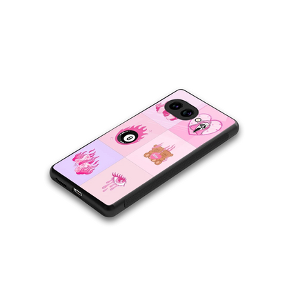 Ghostly Adorable stylish phone case for google pixel 10a | glossy glass and slim fit