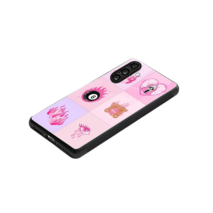 Ghostly Adorable stylish phone case for samsung galaxy m36 5g | glossy glass and slim fit
