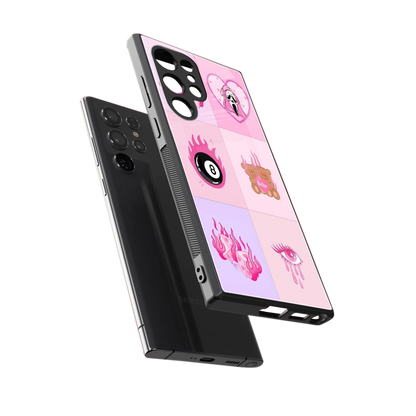 Ghostly Adorable sleek samsung galaxy s24 ultra cover with tempered glass back and TPU edges