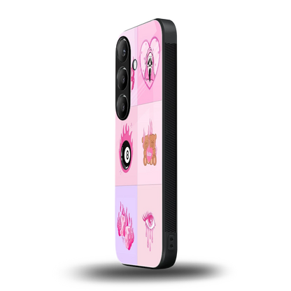 Ghostly Adorable samsung galaxy s24 mobile cover | shockproof glass phone case
