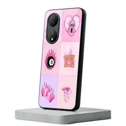 Ghostly Adorable Vivo-y100 mobile cover | shockproof glass phone case