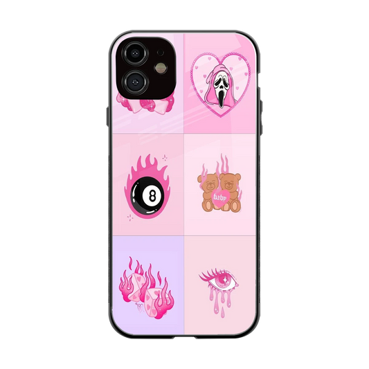Ghostly Adorable back phone cover | glass case for iphone 12