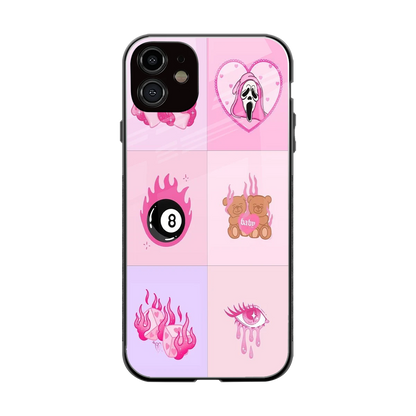 Ghostly Adorable back phone cover | glass case for iphone 11