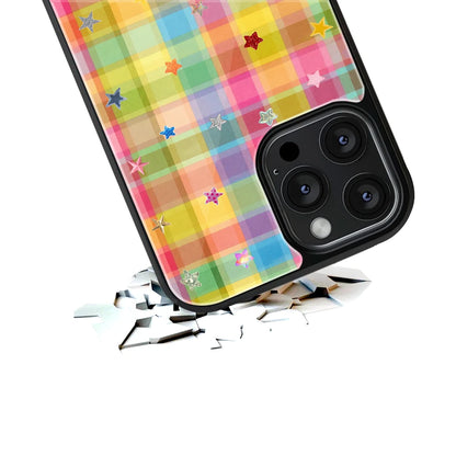 Durable Glass Back Mobile Case for iPhone, Samsung, OnePlus, Google Pixel, Redmi, Vivo, Oppo