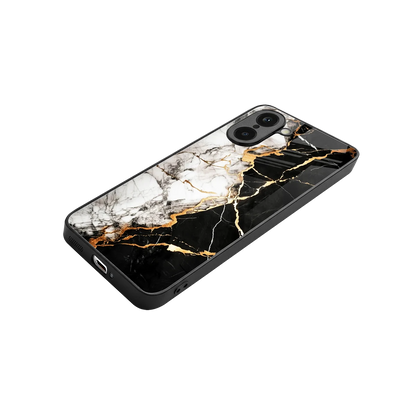 Gilded Marble stylish phone case for oneplus nord ce5 5g | glossy glass and slim fit