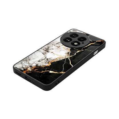 Gilded Marble stylish phone case for oneplus 13 | glossy glass and slim fit