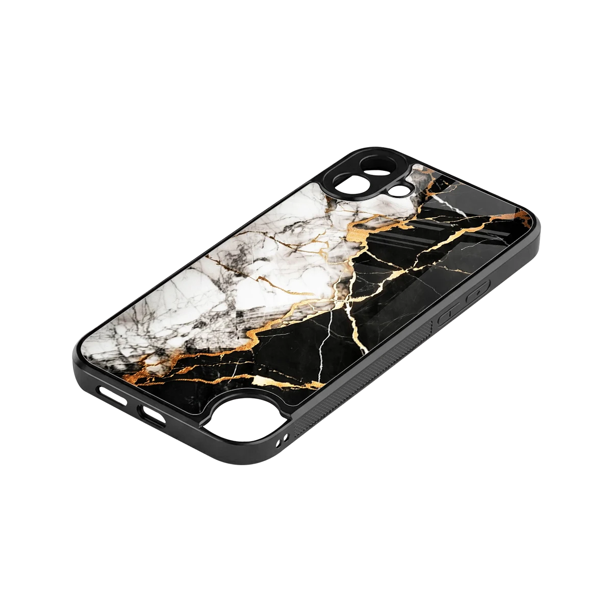 Gilded Marble stylish phone case for cmf nothing phone 1 | glossy glass and slim fit