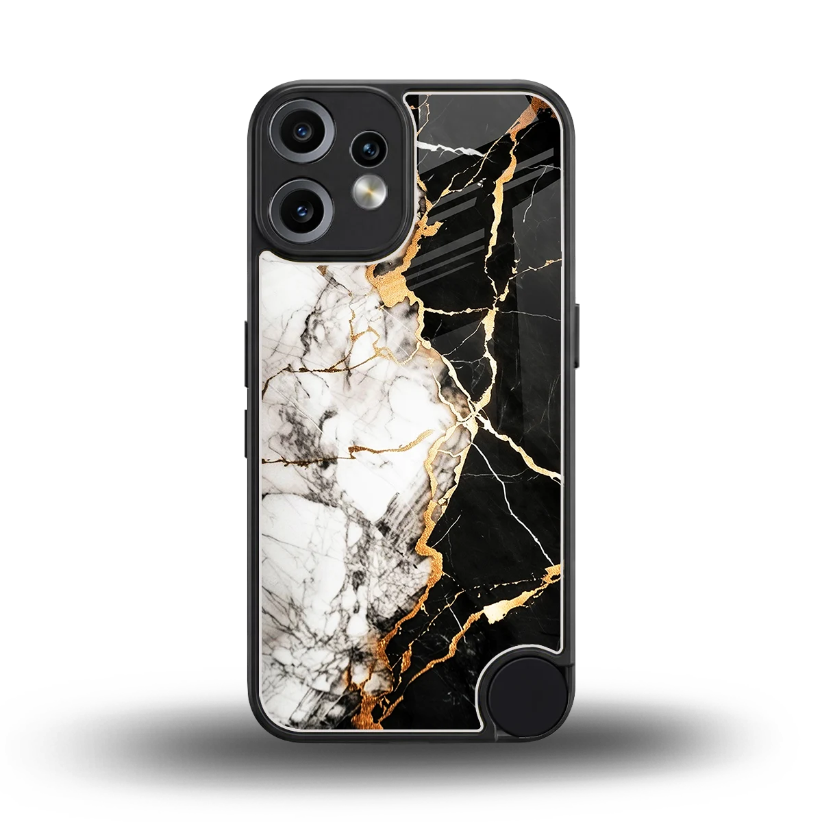 Gilded Marble back phone cover | glass case for cmf nothing phone 2 pro