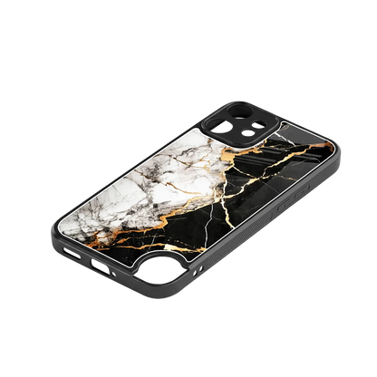Gilded Marble stylish phone case for cmf nothing phone 2 pro | glossy glass and slim fit