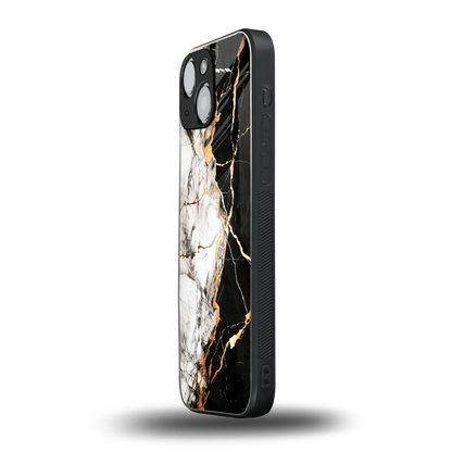 Gilded Marble iphone 13 mini mobile cover | shockproof glass phone case