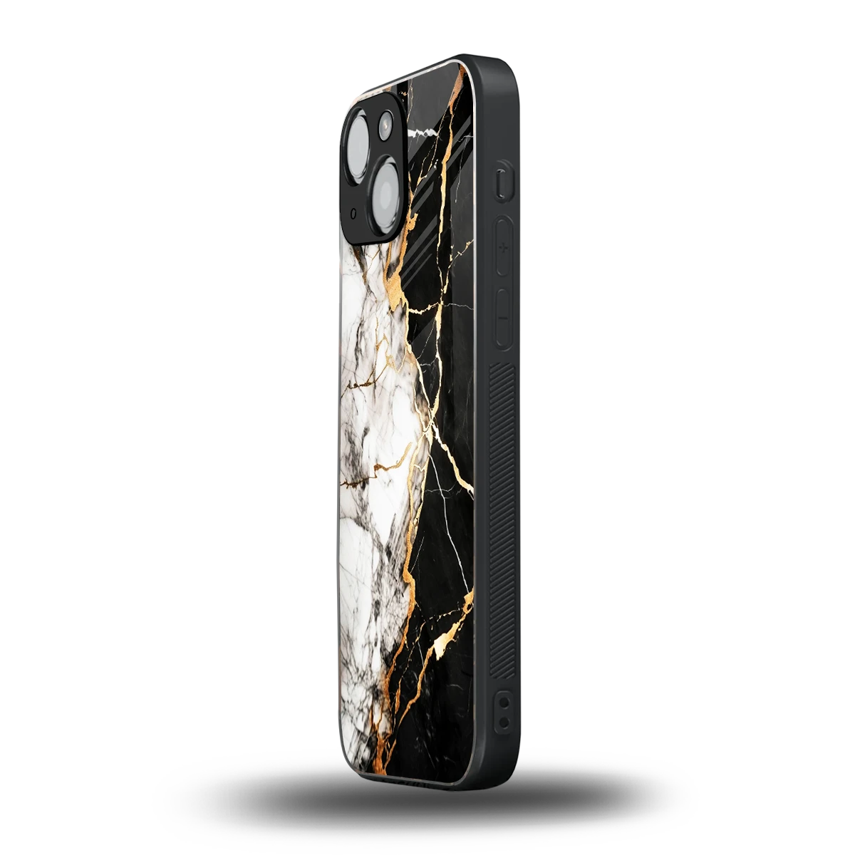 Gilded Marble iphone 12 mini mobile cover | shockproof glass phone case