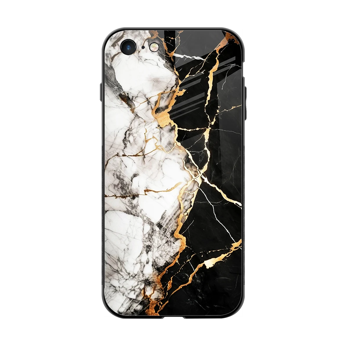 Gilded Marble back phone cover | glass case for iphone 6