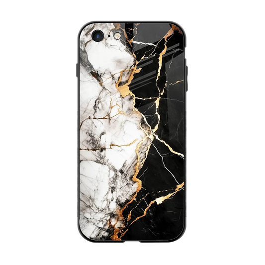 Gilded Marble back phone cover | glass case for iphone 6