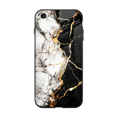 Gilded Marble back phone cover | glass case for iphone 6s plus