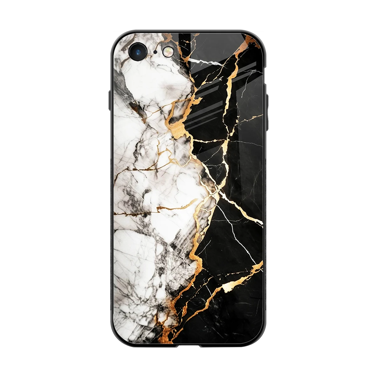 Gilded Marble back phone cover | glass case for iphone 7