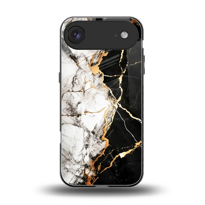 Gilded Marble back phone cover | glass case for iphone air