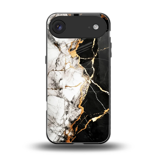 Gilded Marble back phone cover | glass case for iphone air