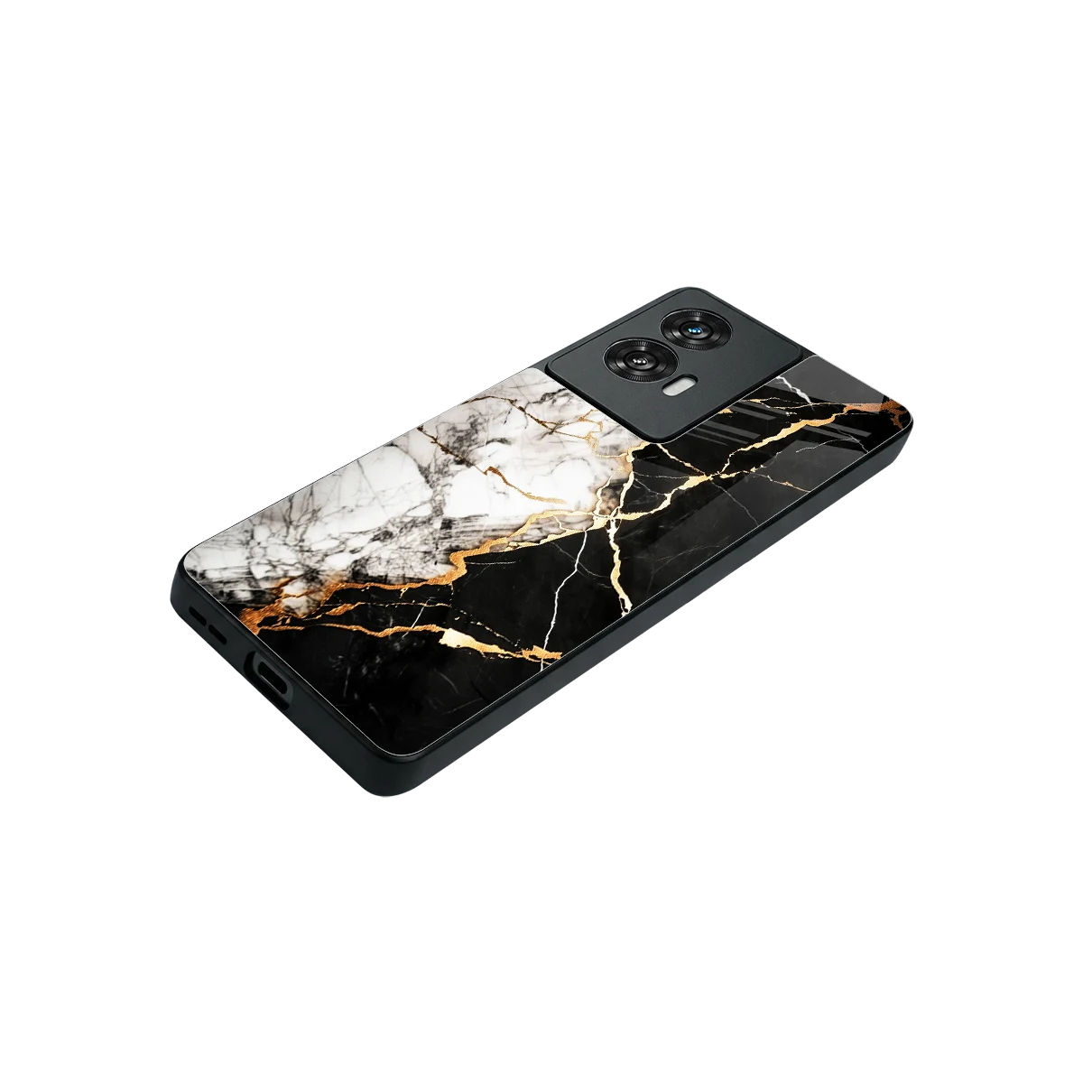 Gilded Marble stylish phone case for motorola edge 50 fusion | glossy glass and slim fit