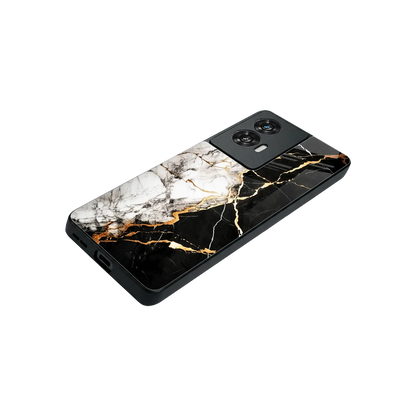 Gilded Marble stylish phone case for motorola edge 50 fusion | glossy glass and slim fit