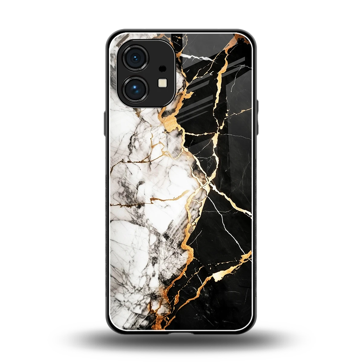 Gilded Marble back phone cover | glass case for nothing phone 1