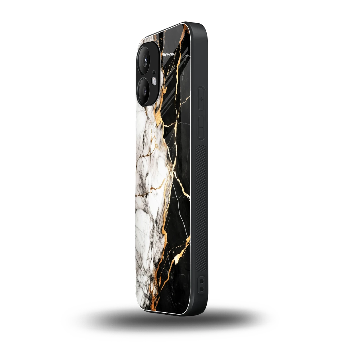 Gilded Marble nothing phone 2 mobile cover | shockproof glass phone case