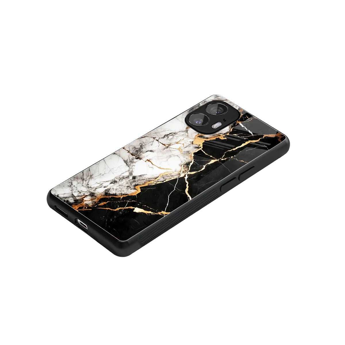 Gilded Marble stylish phone case for nothing phone 2 | glossy glass and slim fit