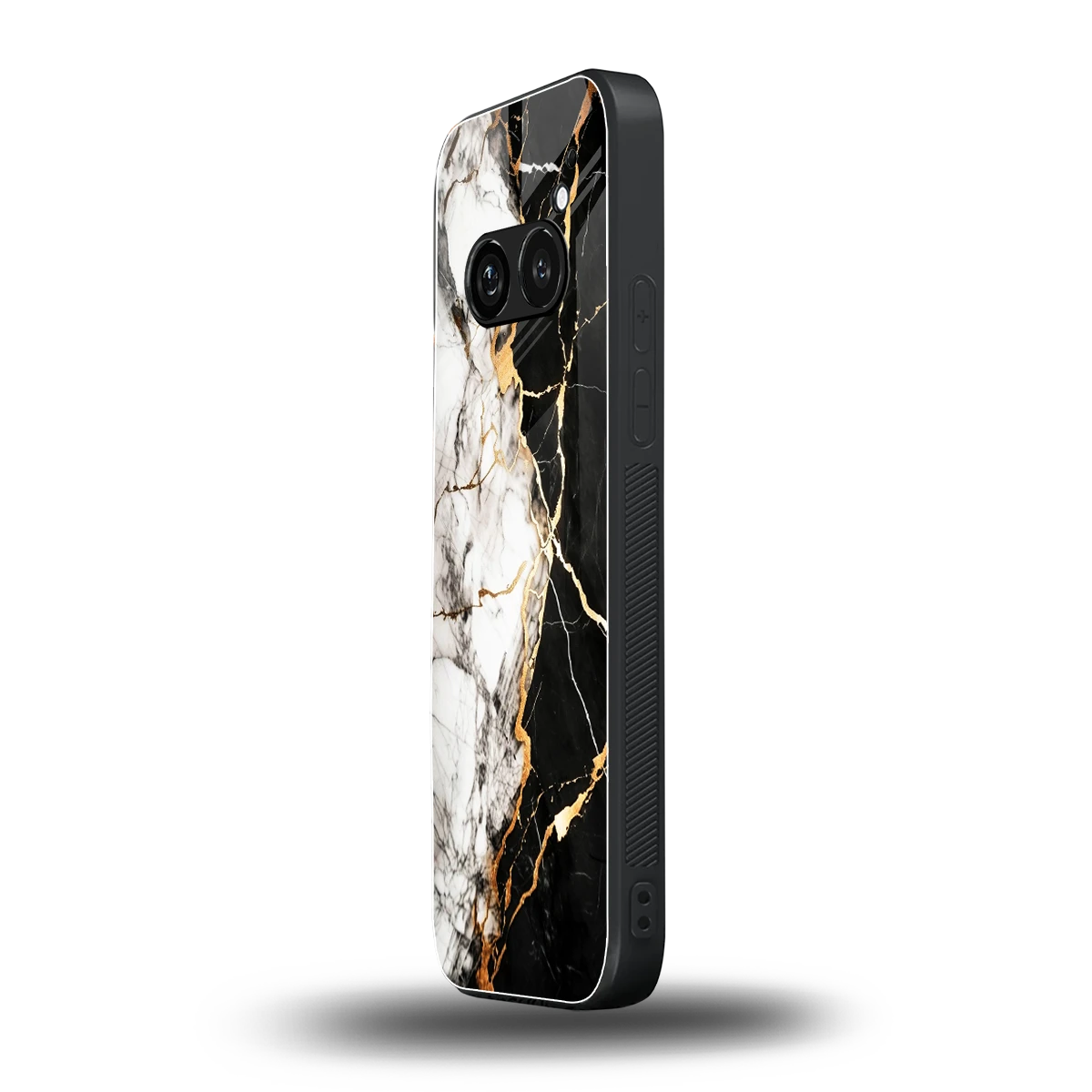 Gilded Marble nothing phone 2a plus mobile cover | shockproof glass phone case