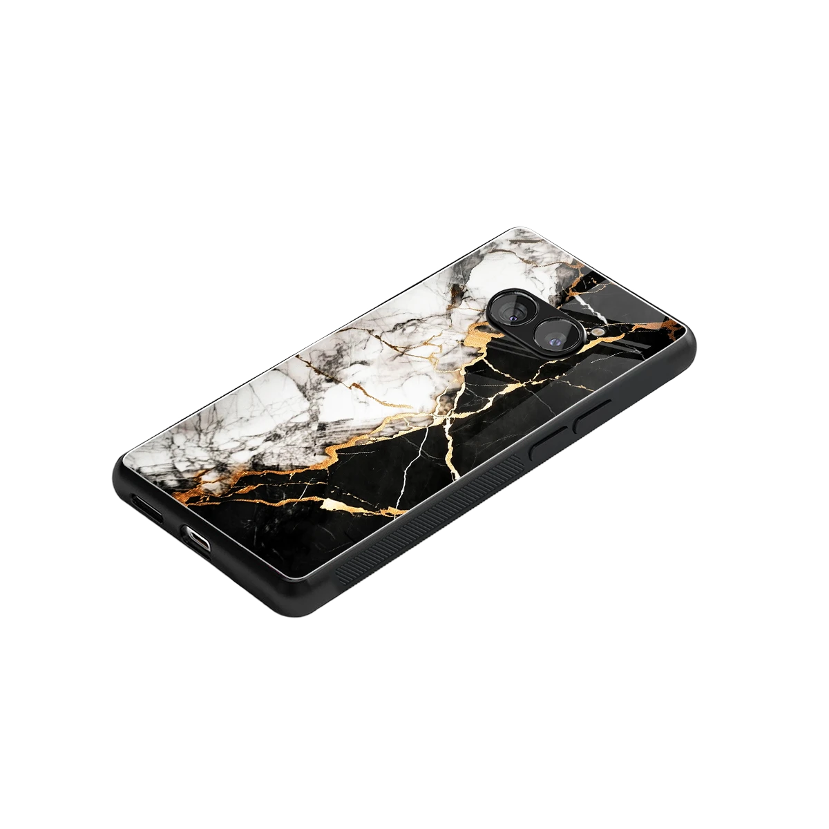 Gilded Marble stylish phone case for nothing phone 2a | glossy glass and slim fit