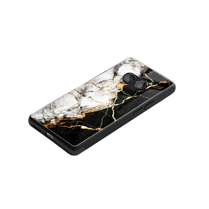 Gilded Marble stylish phone case for nothing phone 2a | glossy glass and slim fit