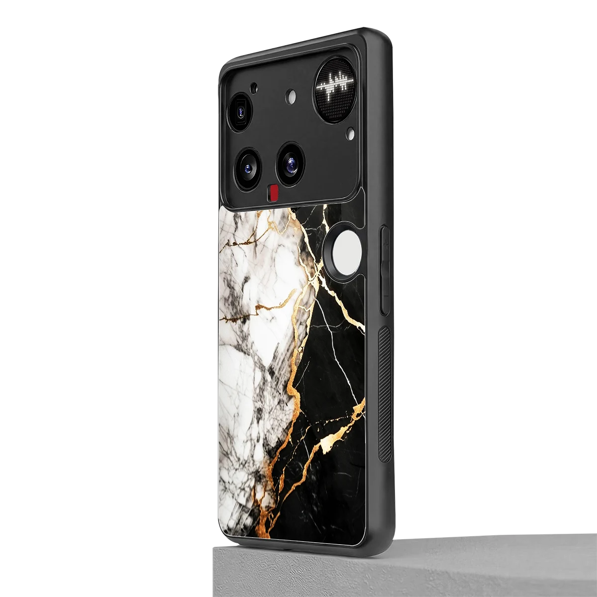 Gilded Marble nothing phone 3 mobile cover | shockproof glass phone case