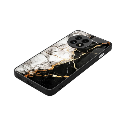 Gilded Marble stylish phone case for oneplus 13r | glossy glass and slim fit